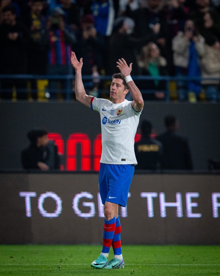 Lewandowski Barça final