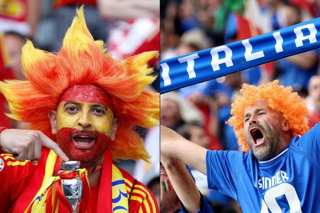 España Italia Eurocopas