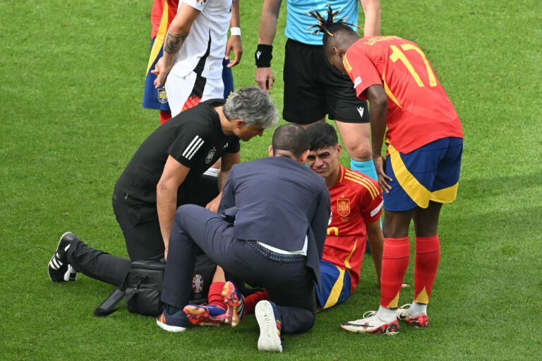 Pedri parte médico