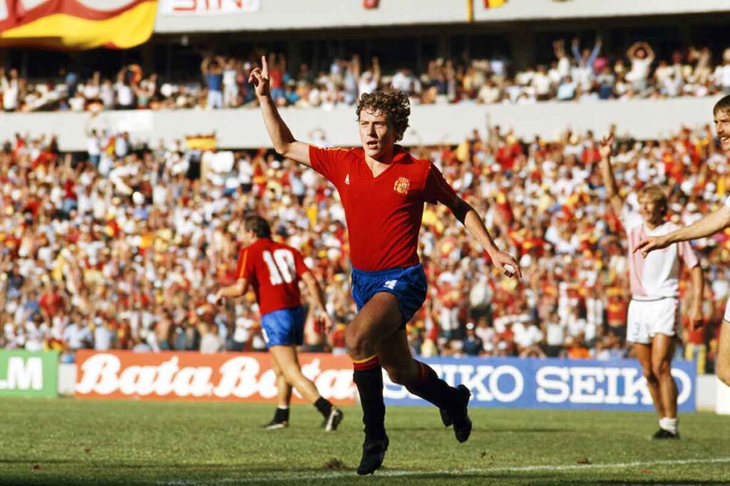 España para el recuerdo en los años de Butragueño.
