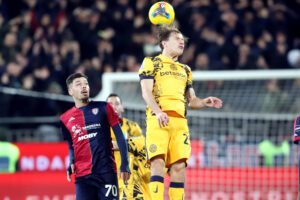Crónica Cagliari vs Inter Milan.