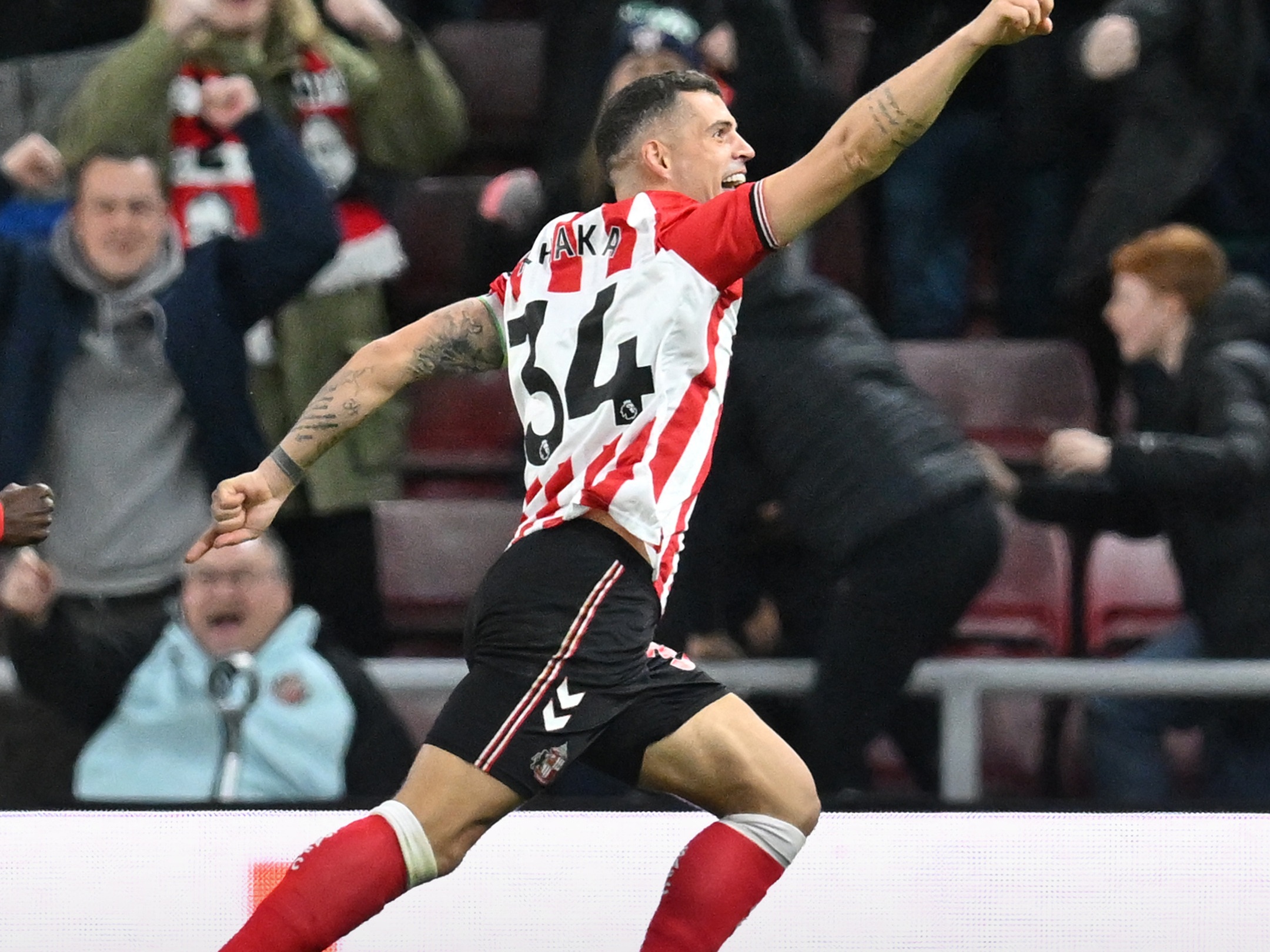 Xhaka Sunderland Bournemouth