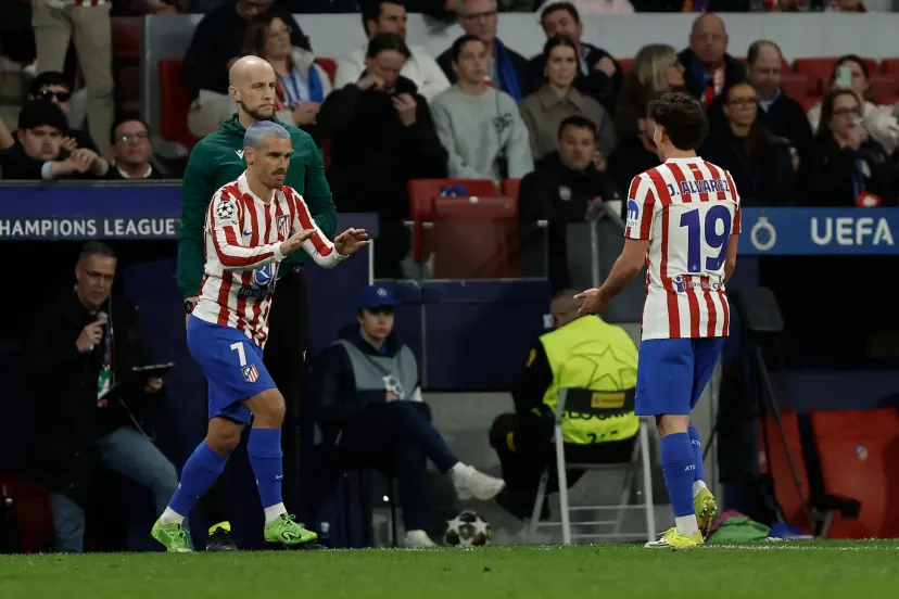 Julián Álvarez. jugador del Atlético de Madrid