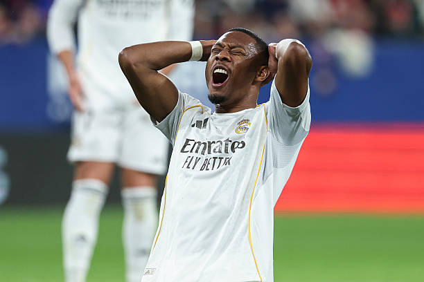 Alaba, jugador del Real Madrid