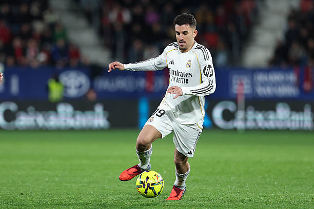 Dani Ceballos en el encuentro ante el Osasuna