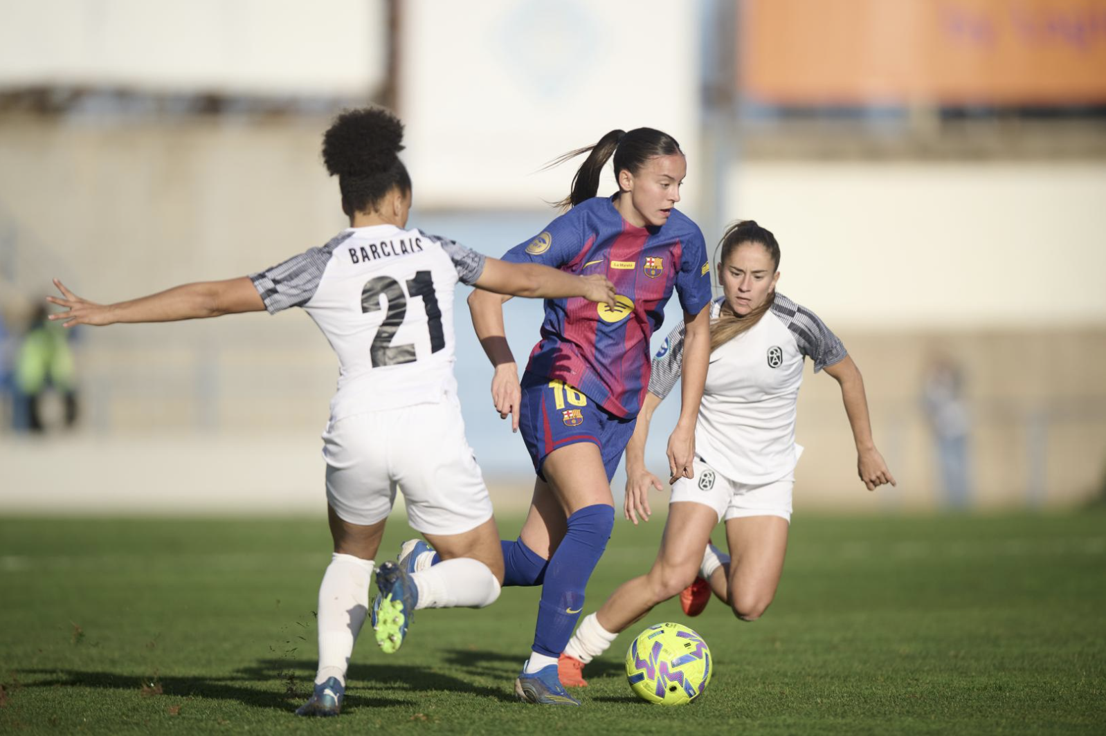 Clara Serrajordi vs FC Badalona | Foto: Liga F