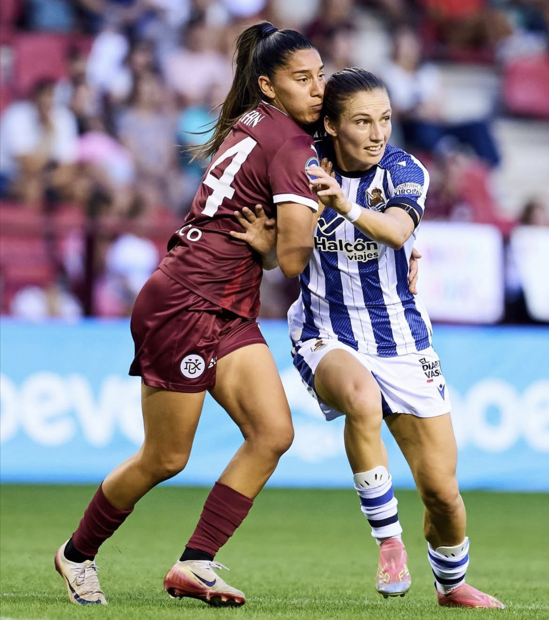 Duelo entre jugadoras