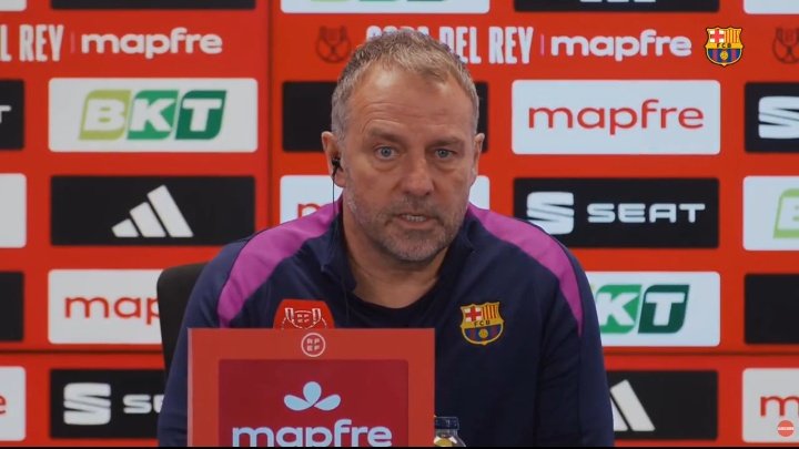 Flick, entrenador del FC Barcelona