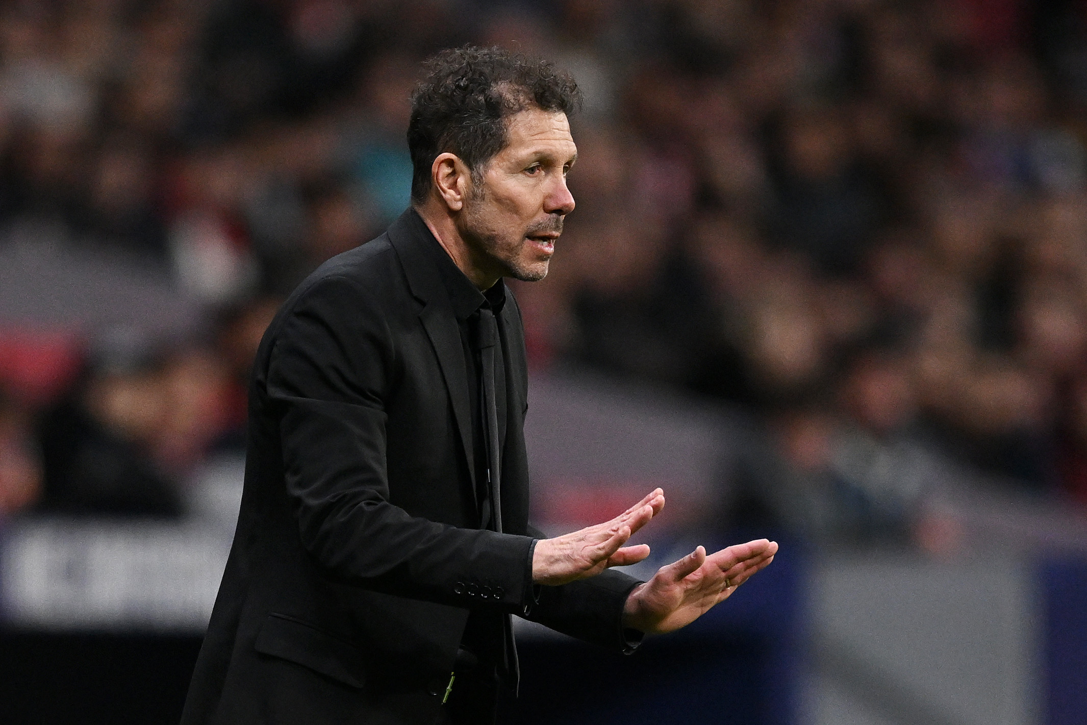 Simeone, entrenador del Atlético de Madrid