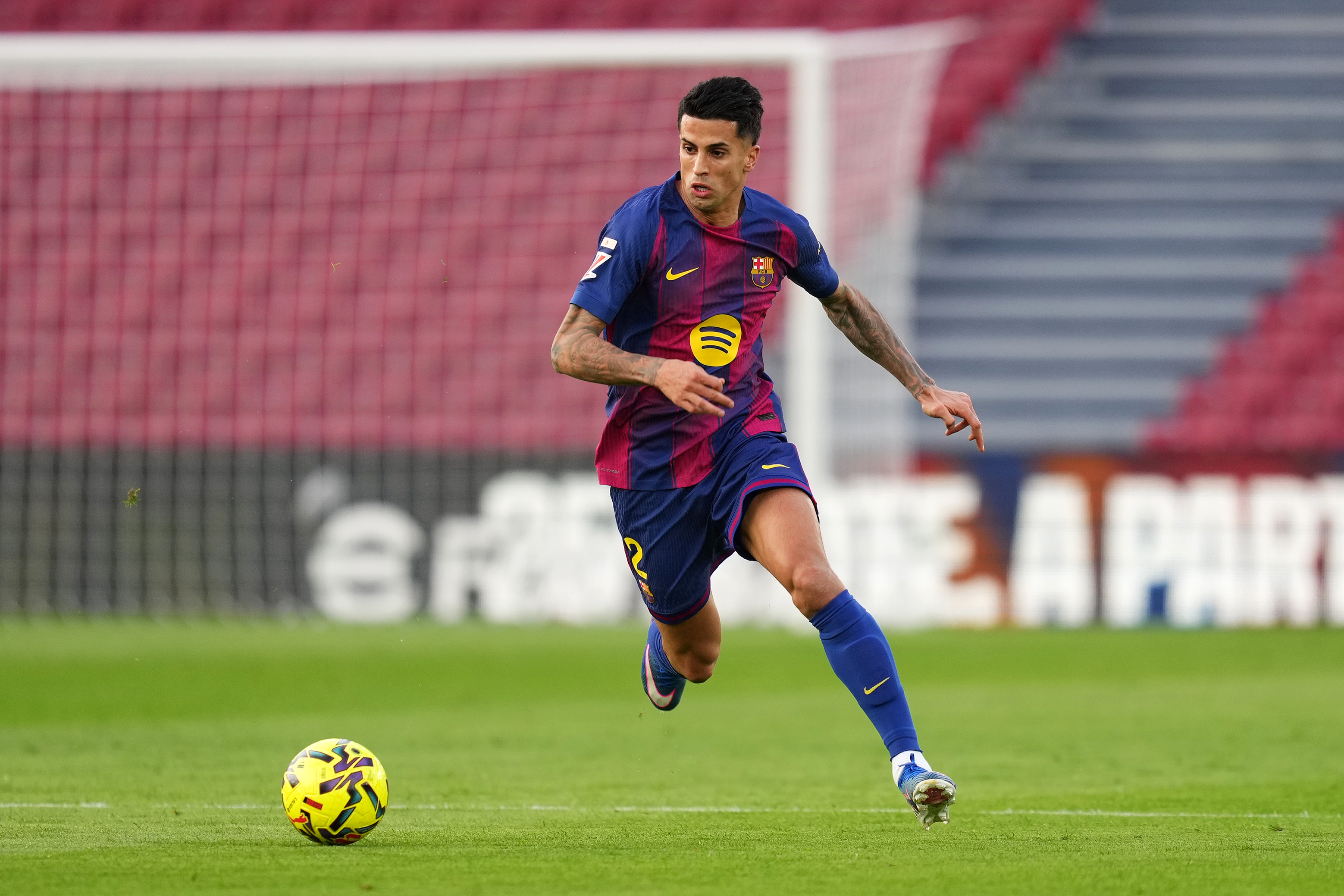 Cancelo, jugador del FC Barcelona