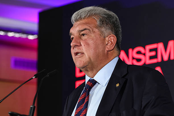 Laporta, presidente del Barça
