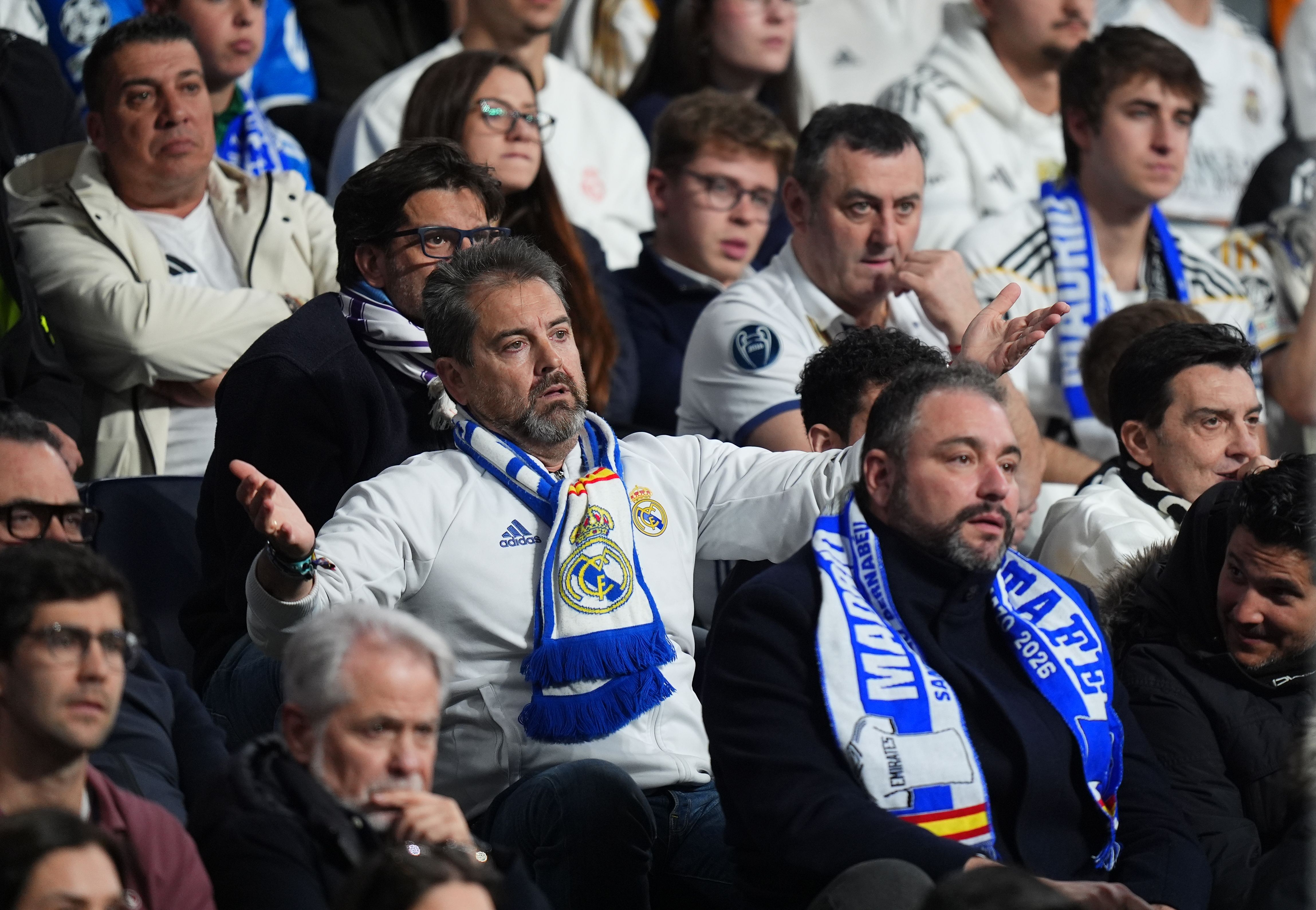 Afición del Bernabéu