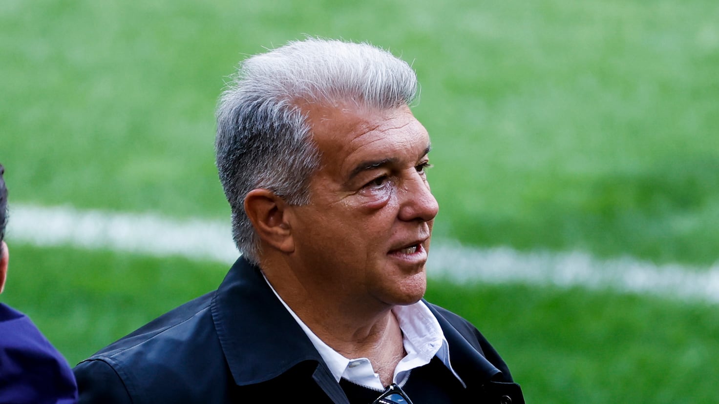 Joan Laporta, presidente del Barça